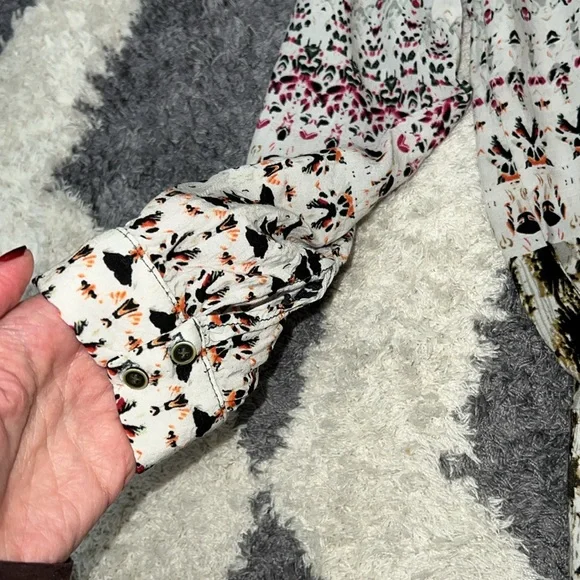 Anthropologie Tiny petites Mollie tunic boho dress size small petite - Picture 9 of 11